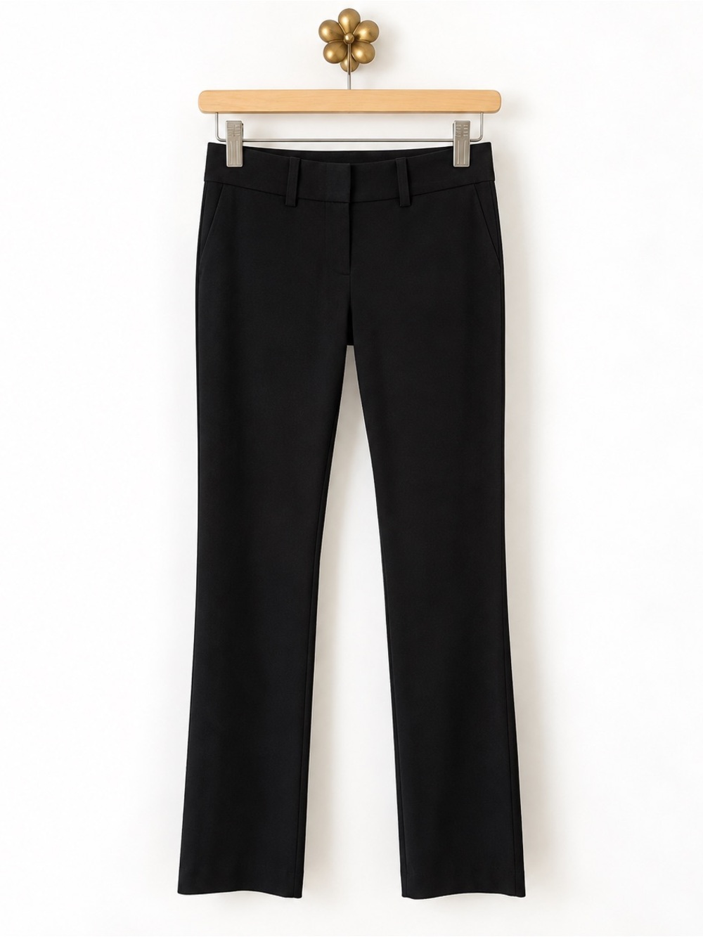 Diane Von Furstenburg wool blend pleated trouser pants 2